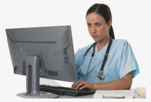What Meaningful Use Means To Nurses - Nurse Using Computer