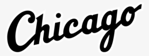 Logo - Chicago White Sox Wordmark Window Static Cling Decal