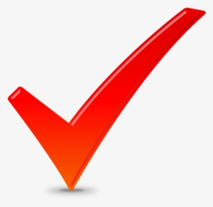 Red Checkmark Png - Down Left Red Arrow