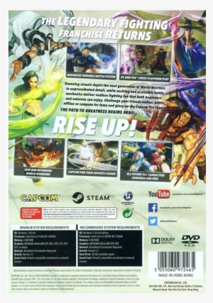 Pc Street Fighter V - Preorder: Street Fighter V Art Print Rashid 42 X 30