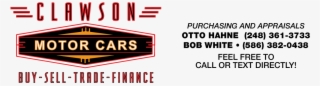 Clawson Auto Sales