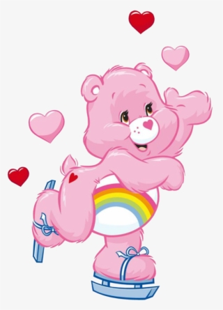 Cheer Bear Ice Skating - Care Bears Ice Skating