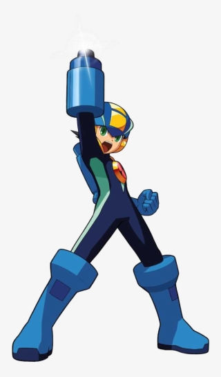 Buster Megaman Artwork - Mega Man Battle Network