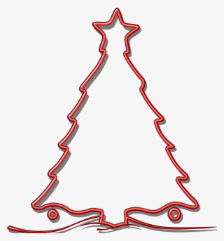 Christmas Background, Picsart, Outline, Neon, Christmas - Arbol Navidad Rojo Png