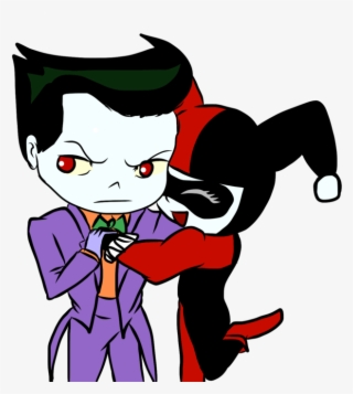 Harley Quinn Y Joker - Chibi Harley And Joker