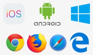 And Run It Natively On Ios, Android, Windows , And - Android Ios Windows Icon Png
