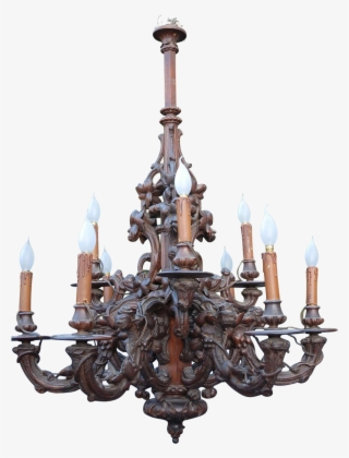 Victorian Chandelier Png - Light Fixture