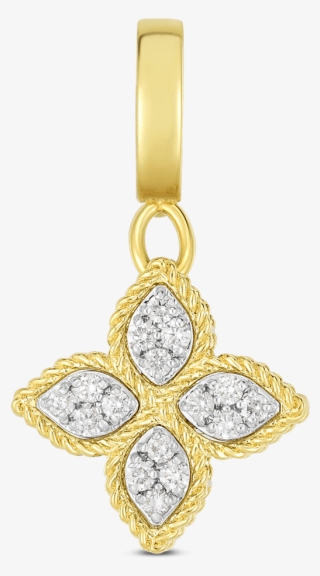 Princess, Princess Flower18k Gold & Diamond Princess - Locket