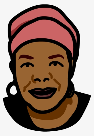 Maya Angelou Clipart - Illustration