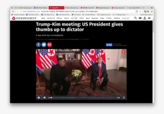 Us President Gives Thumbs Up To Dictator - 25