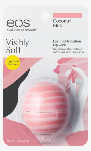 Coconut Milk - Evolutionofsmooth - Eos Visibly Soft Coconut Milk Lip Balm