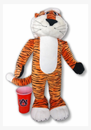 22" Tall Super Soft Aubie - Aubie The Tiger