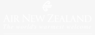 Air New Zealand Logo Black And White - Irfu Logo Png White
