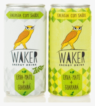 Garrafas De Waker - Waker Energy Drink Erva-mate + Guaraná