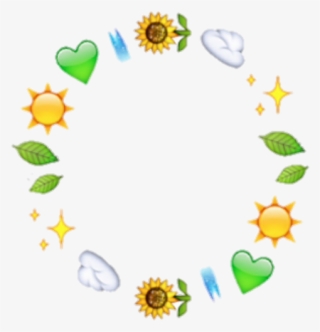 Moldura Emoji Tumblr Aesthetic Vaporwave Emojis - Emoji Circle Overlay