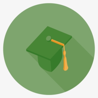 Graduation Cap Flat Icon