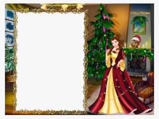 Christmas Princess Transparent Kids Photo Frame Gallery - Christmas Frame Kids
