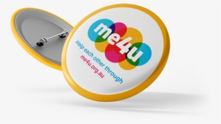 Me4u - Badge - Print Design