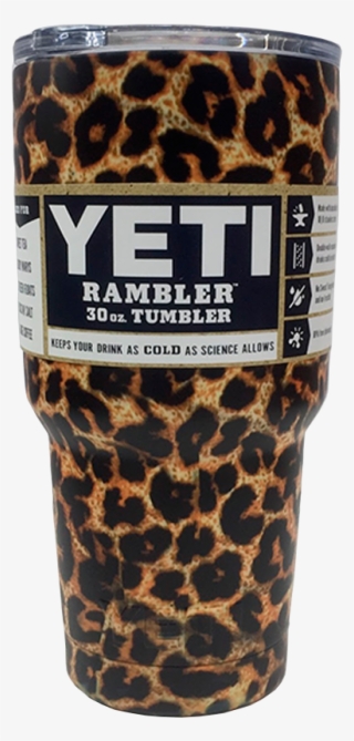 30oz Yeti Tumbler Cheetah