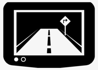 Cartoon Sat Nav - Sat Nav Icon Png