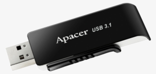 Ah350 Usb - Apacer Ah350 32gb Usb 3.0 Flash Drive - Black