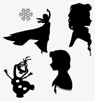 Frozen Silhuoette, Frozen Silhuoette - Olaf Silhouette