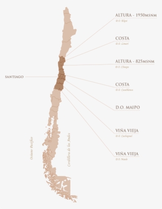 “hemos Recorrido Chile De Norte A Sur Y De La Costa - Mapa De Chile Png