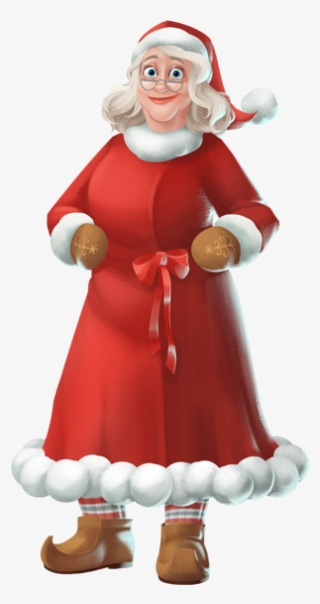 Mrs - Claus - Santa Claus