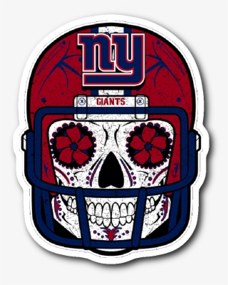 Custom New York Giants Sugar Skull Stickers - Florida Gators Sugar Skull