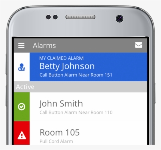 Mobile Alerting And Management - Nurse Call Button