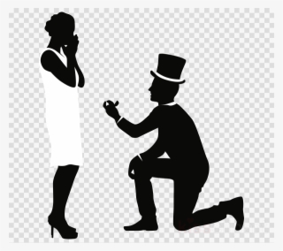 Download Full Color Wedding Decor Full Color Decal, - Girl Propose A Boy