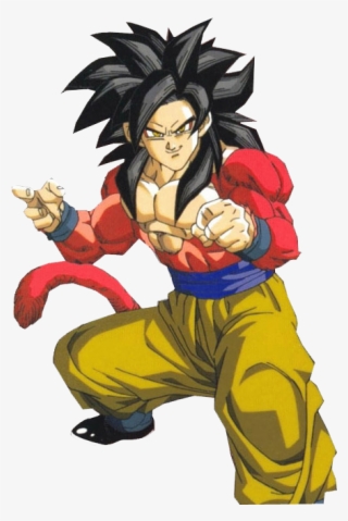 And This Is Super Saiyan 4 - Comment Dessiner Goku En Super Saiyan