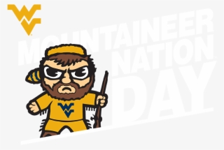 Mountaineer Nation Day Is November 3 Vs - Mean Mountaineer Cartoon Wvu