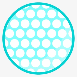 Transparent Snowfall Png Dot - Bfdi Golf Ball Body