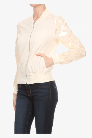 Sparkle On Bomber Jacket - Leather Jacket