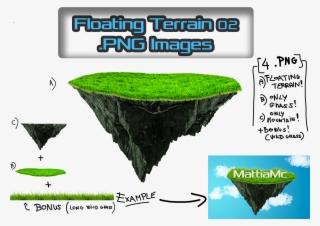 Clipart Mountain Ground - Floating Terrain