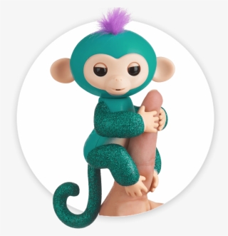 Fingerlings Monkey Glitter Quincy - Fingerling