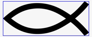 Amazing Christian Fish Clipart For Black And White - Fish Christian