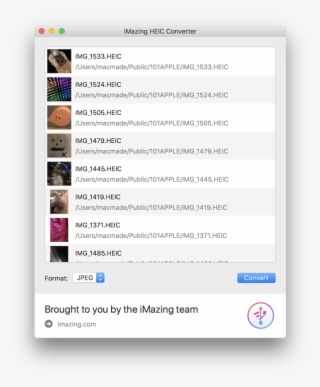 Imazing Heic Converter Window, With Files - Лайфлист