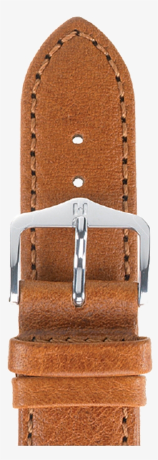 Bracelet Details - Hirsch 'forest' L 18mm Golden Brown Soft Calfskin Leather