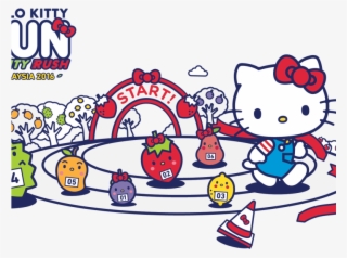 Ballons Clipart Hello Kitty - Hello Kitty Run Malaysia