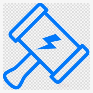 Judge Hammer White Png Clipart Gavel Judge Computer - รูป ค้อน การ์ตูน