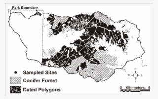Thiesson Polygons Constructed Around All Sites Where - Map