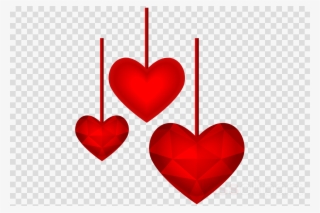 Download Hanging Hearts Png Transparent Clipart Clip - Happy Valentine Day Dear Hubby