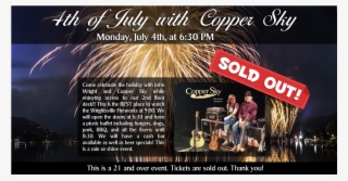2016 July 4th Slider Sold Out - Flyer