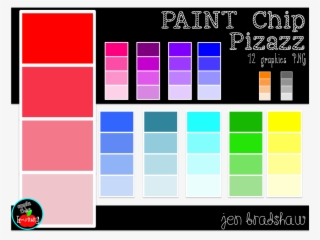 Paint Chip Clip Art ~ Free For Personal Or Commercial - Graphic Design