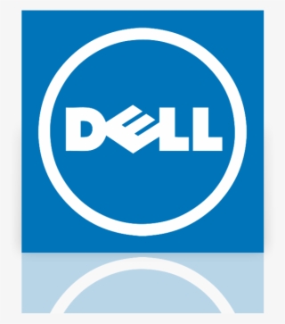 Mirror, Dell Icon - Black And White Dell Logo