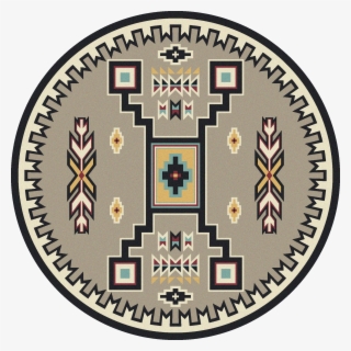 Old Crow Suede Turquoise 8ft Round Rug - Holiday To From Labels