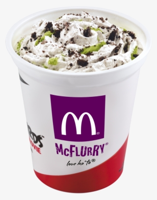 Mcflurry Oreo Png - Matcha Ice Cream Mcdo