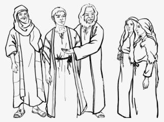 Acts 20, Paul, Eutychus, Dead, Boy, Man, Woman, Bible - Eutychus Coloring Page
